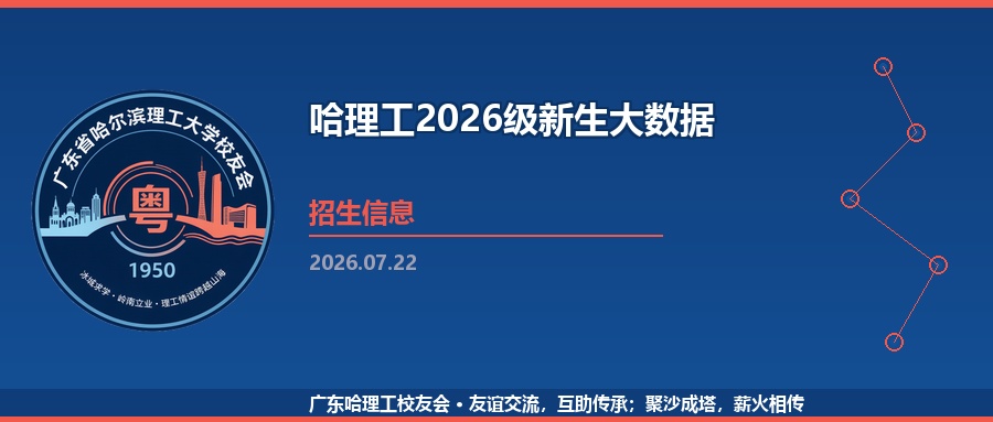 哈理工2026级新生大数据
